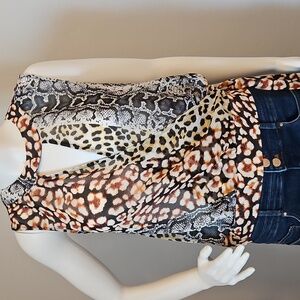 NTW Express animal print top